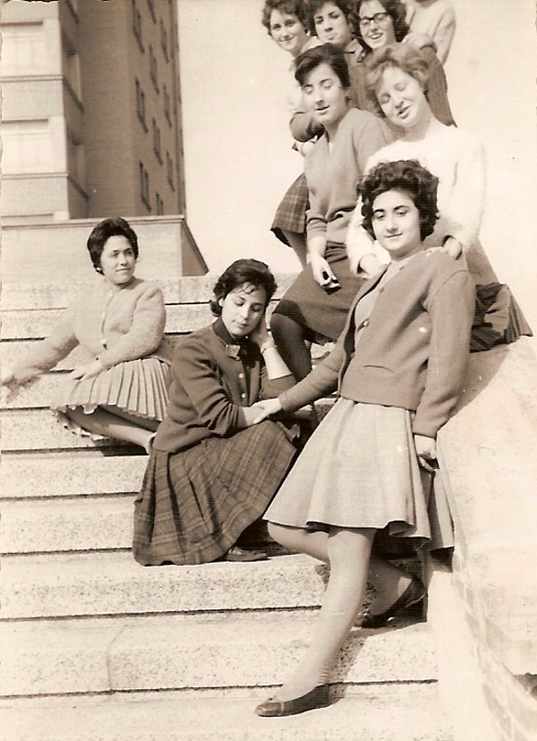 Primera promoció d'infermeria l'any 1961