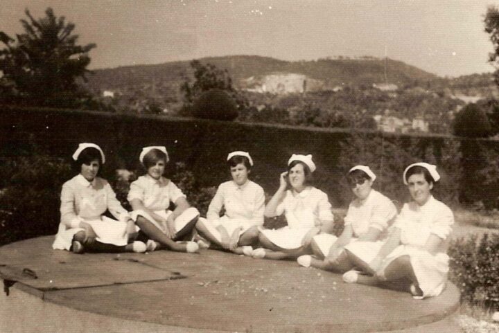 1r curs d'infermeria l'any 1966