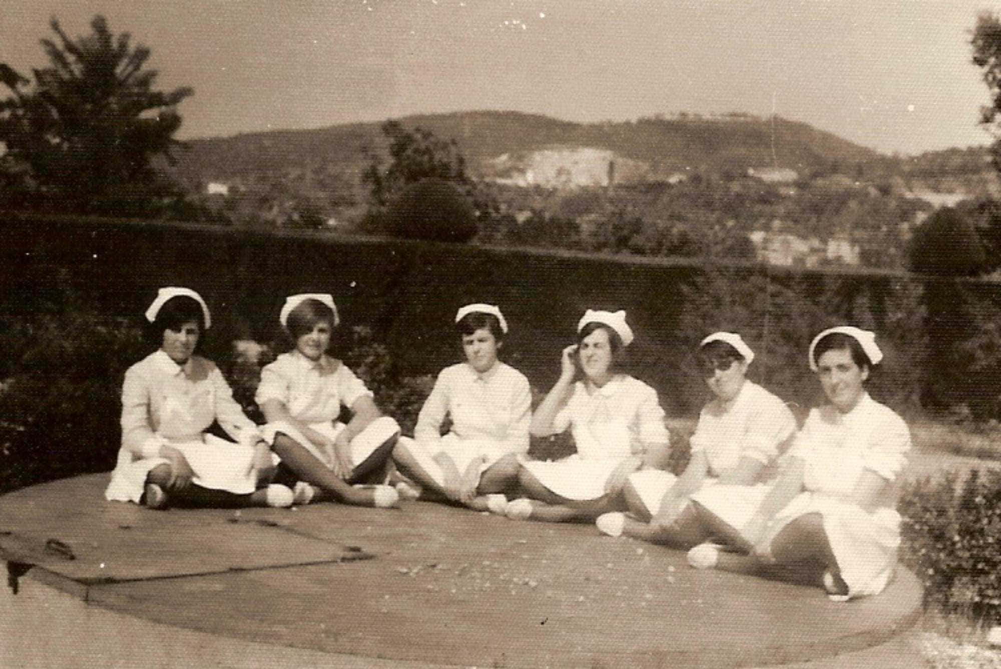 1r curs d'infermeria l'any 1966