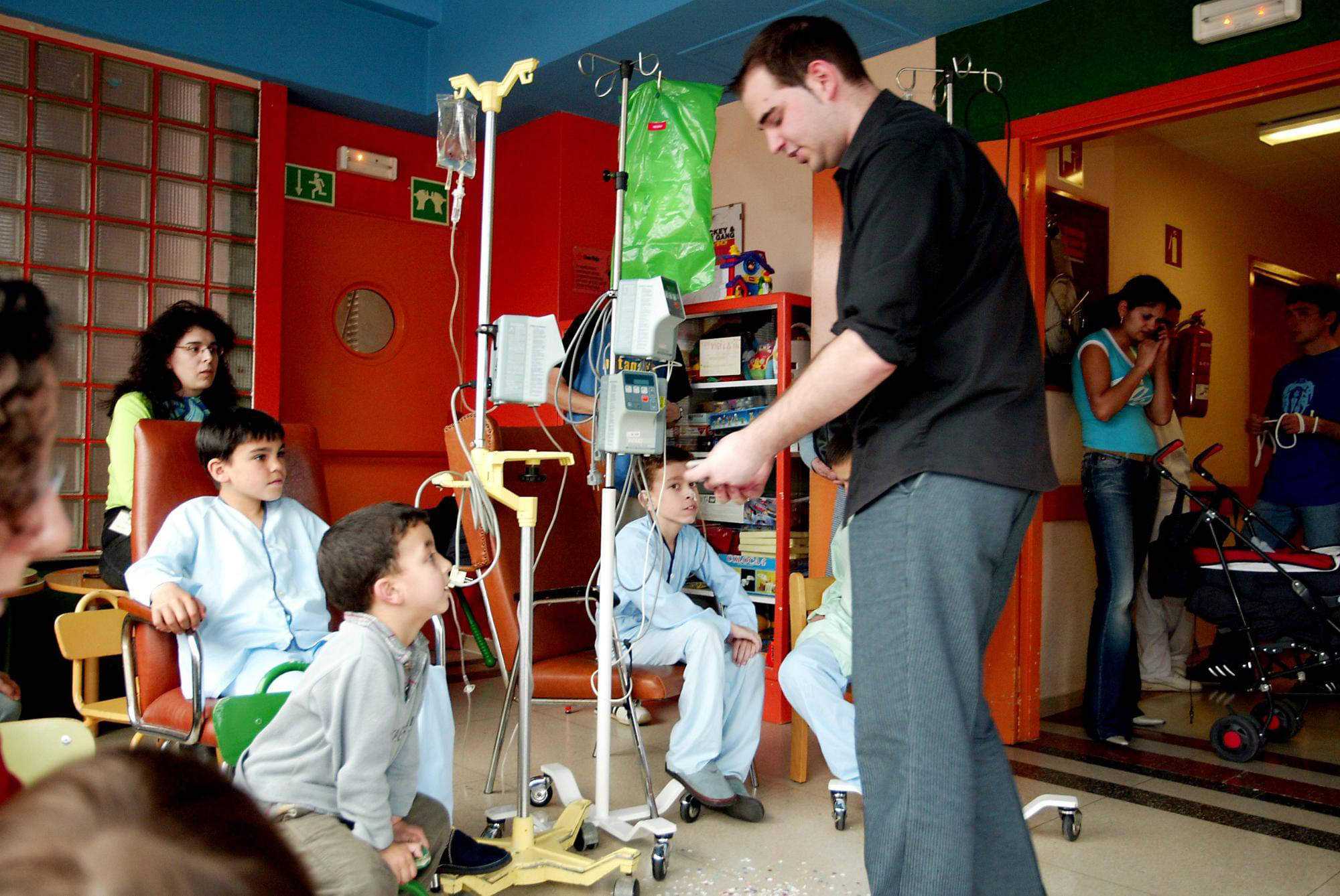 Activitats per a infants a l'hospital