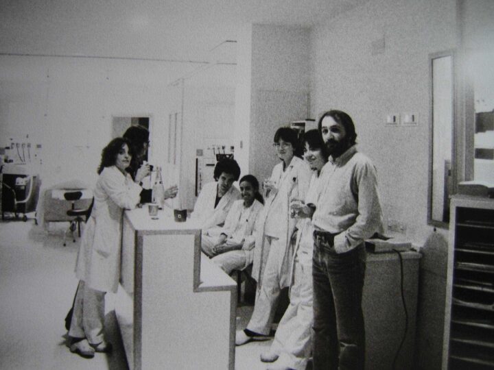 Fotografia de grup del personal del Trueta