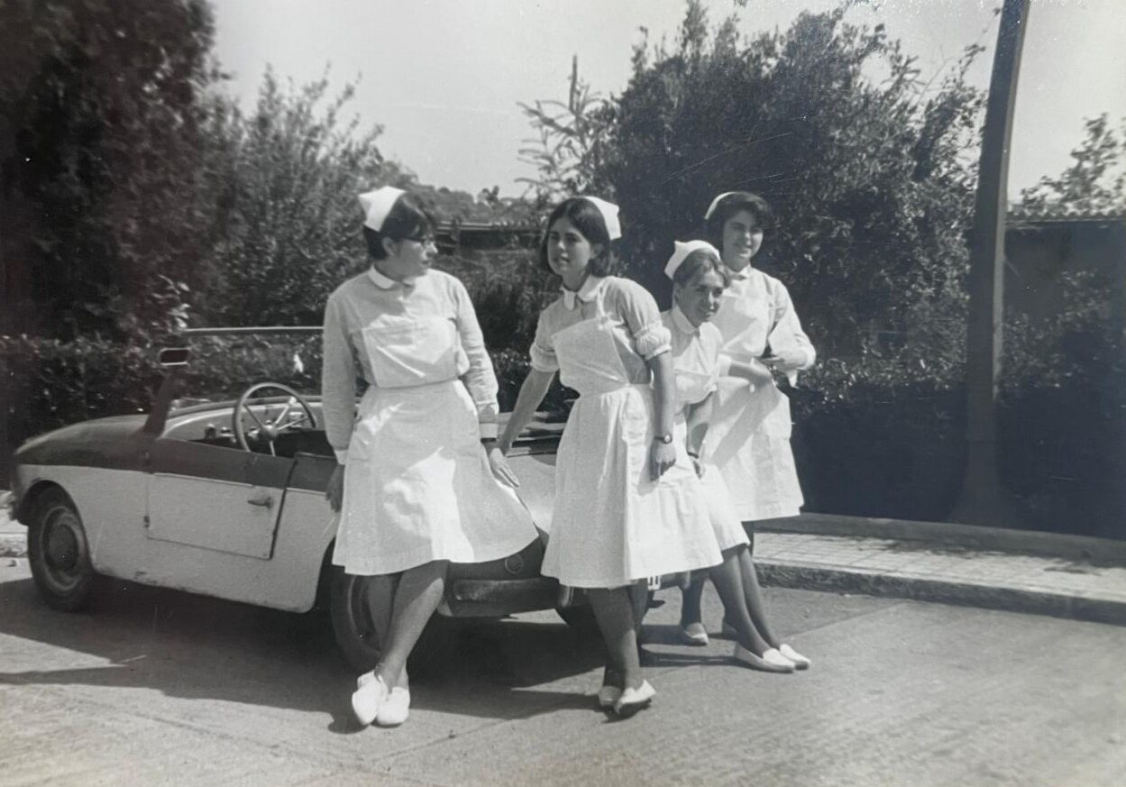 Infermeres al Trueta als anys 60