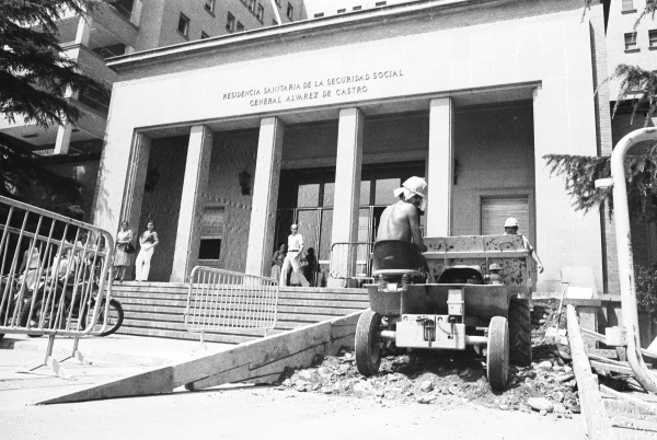 Les obres d'ampliació al Trueta