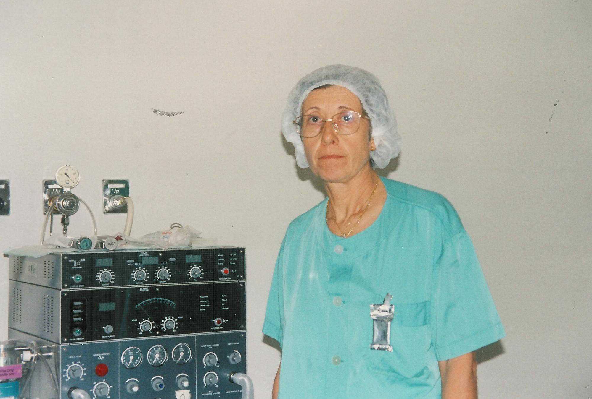 Marta Sitjes, infermera de quiròfan