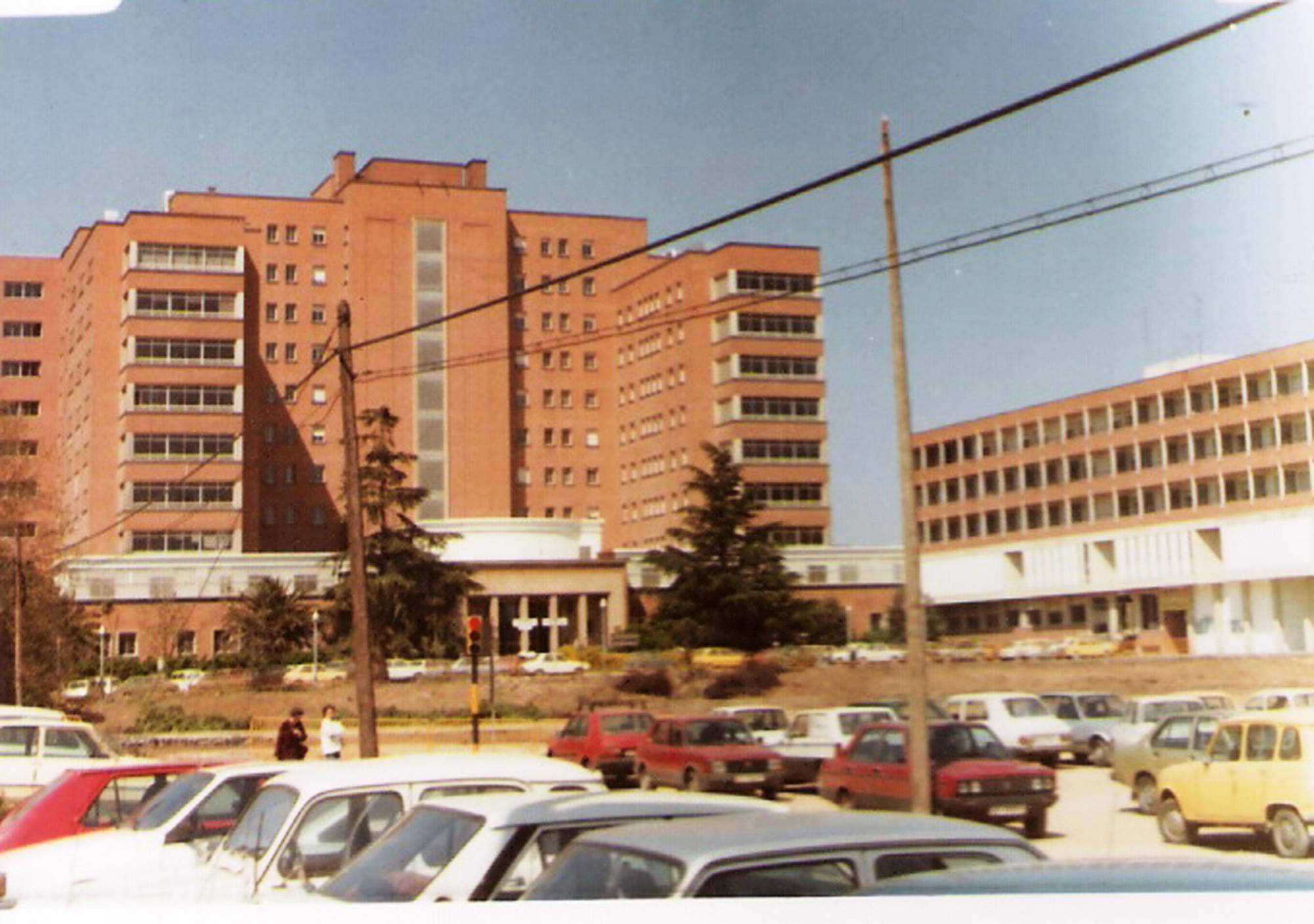 Edifici del Josep Trueta en una fotografia d'època