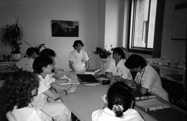 Sessió d'infermeria. Any 1996.