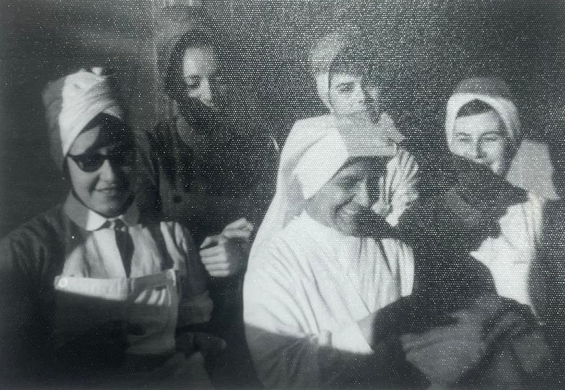 infermeres i monges de l’hospital desembre 1966