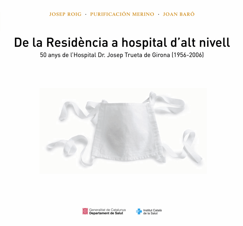 Portada del llibre De la Residència a hospital d'alt nivell